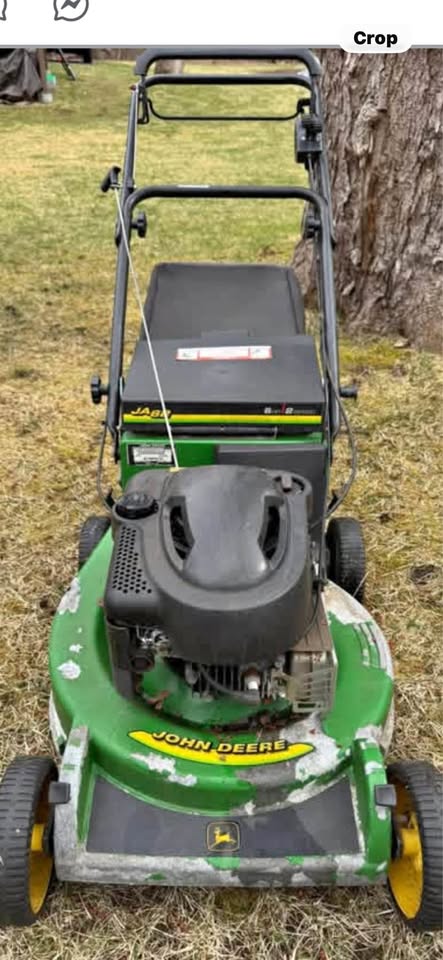 Free John deere mower