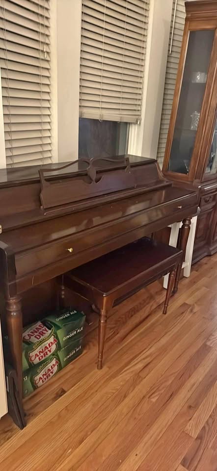 Beautiful Hardwood Piano